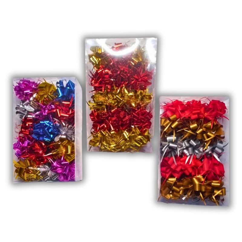 moño de colores para regalo