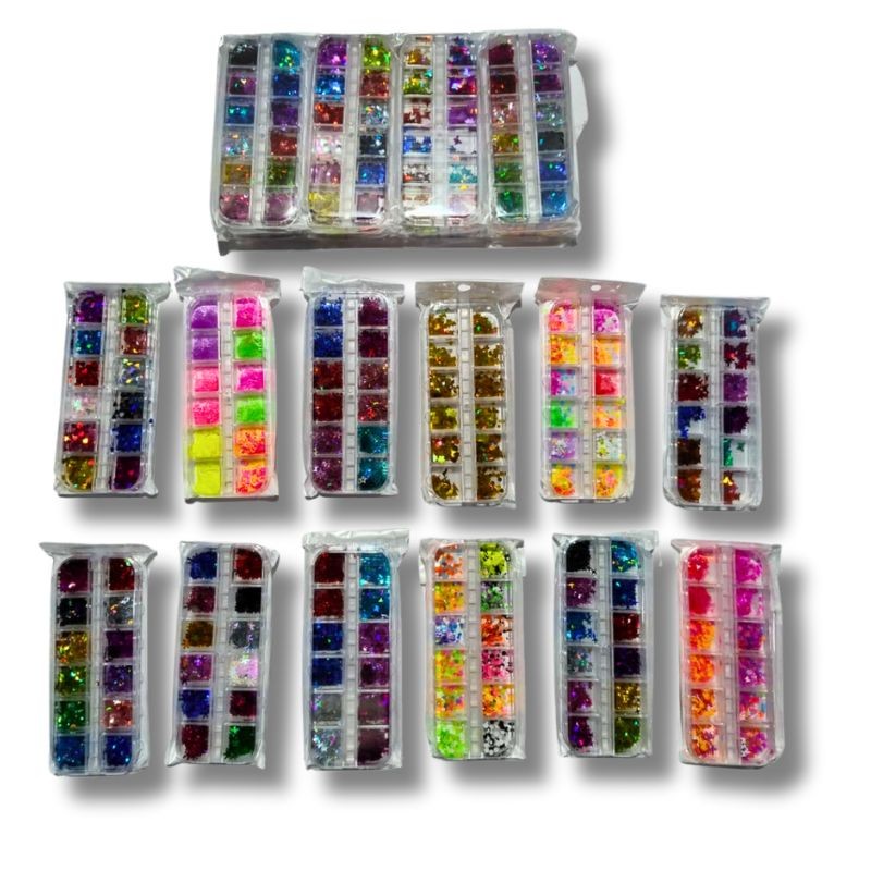 glitter para uñas