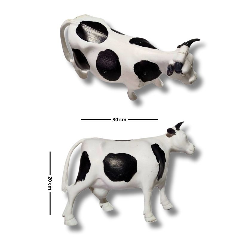 vaca de plástico