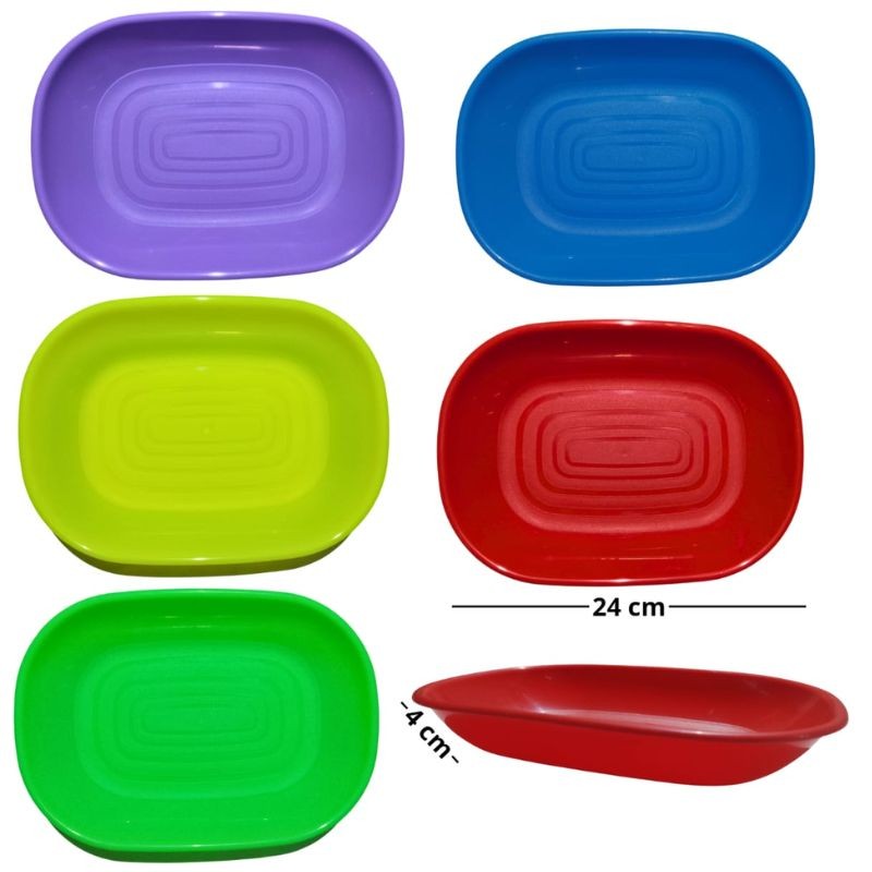 Plato de Plástico – Ideal para Todas las Ocaciones