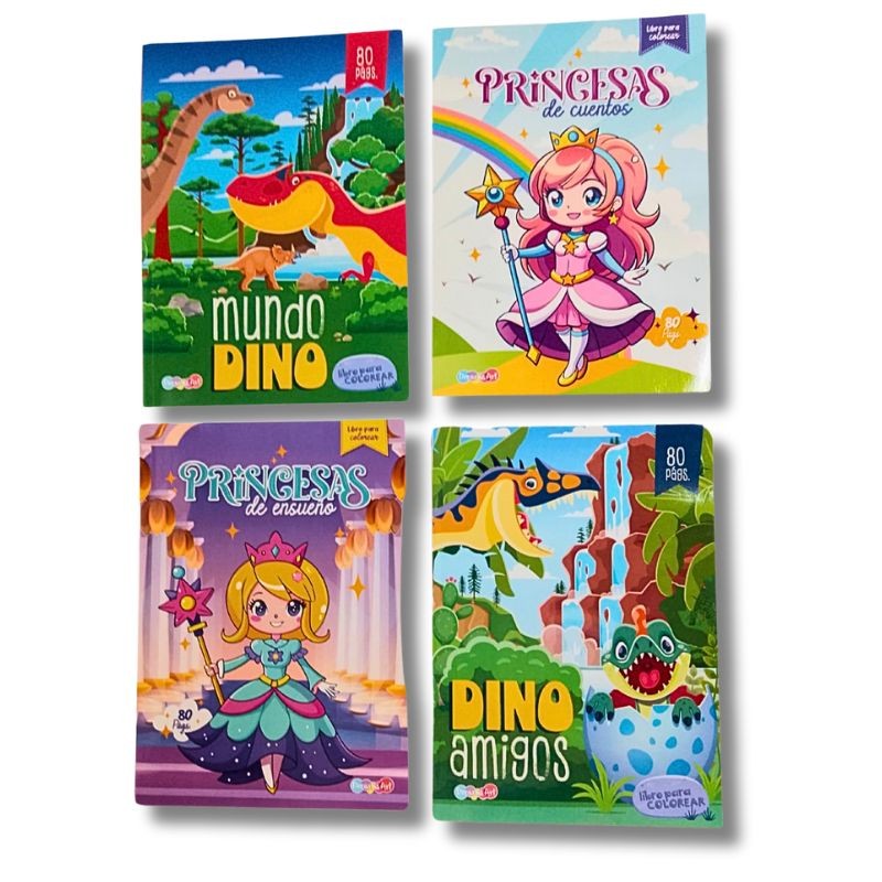 Colorea y Crea con el Libro Artkids