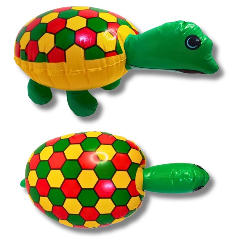 Tortuga inflable 45 cm, ideal para agua