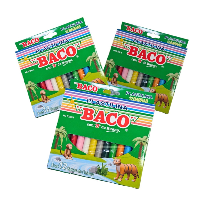 plastilina baco