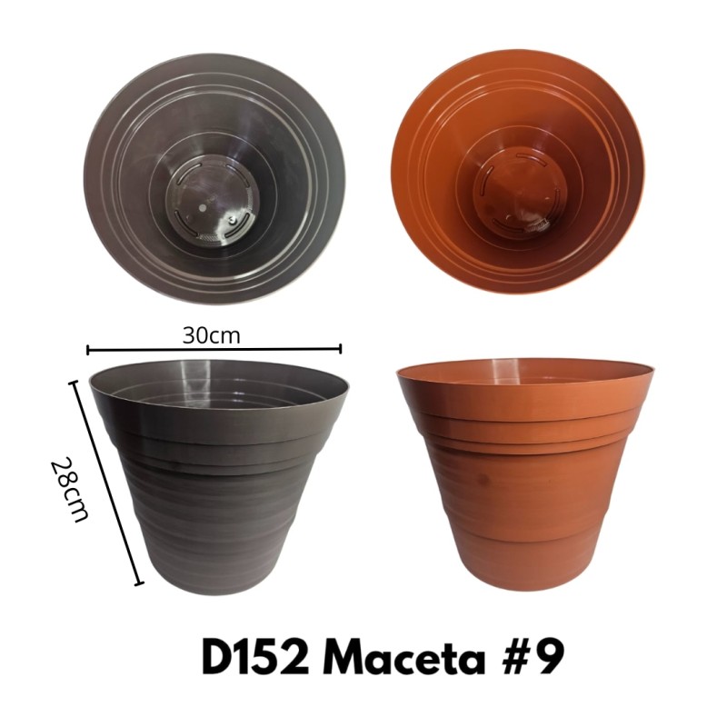 maceta de plastico