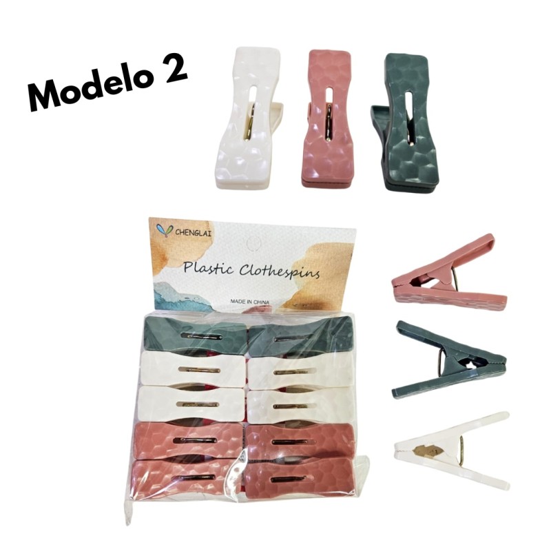 paquete de pinzas
