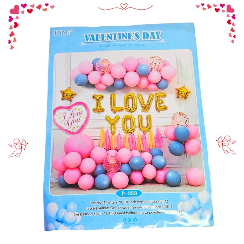 globos del dia del amor