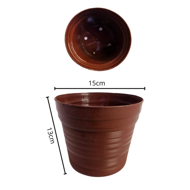 maceta color terracota