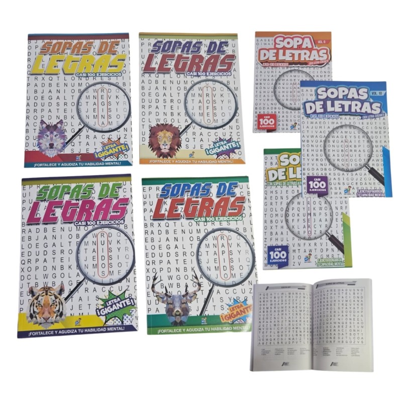 libro pasatiempos