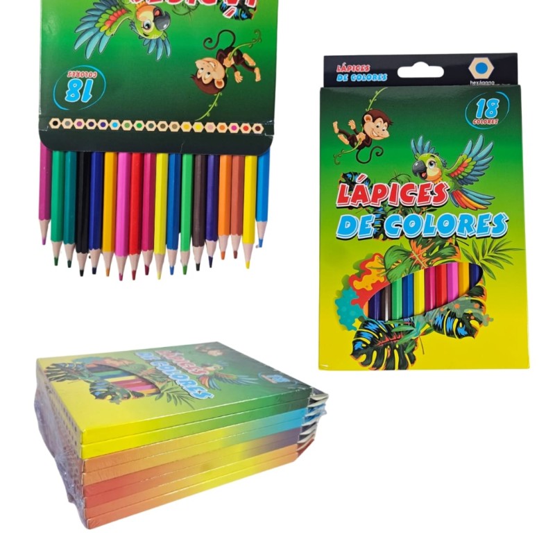 paquete de colores