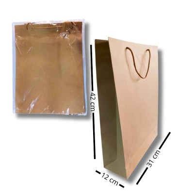 Bolsa de Regalo Kraft de Tamaño Gigante