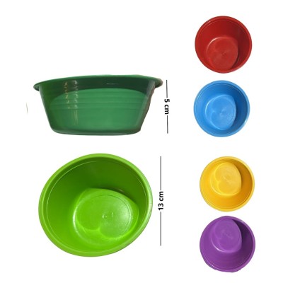 plato pequeño de plastico