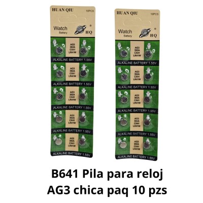 pilas de reloj