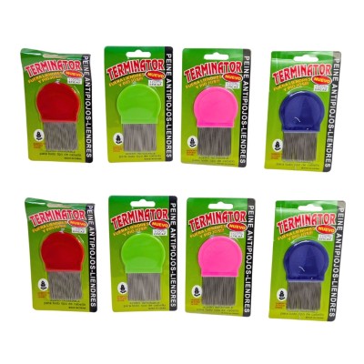 peine metal colores