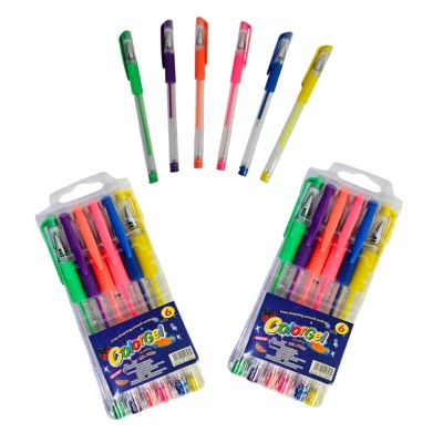 plumas color fosforescente