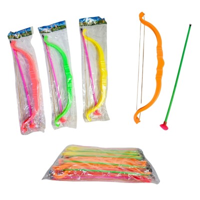 arco con flecha de plastico